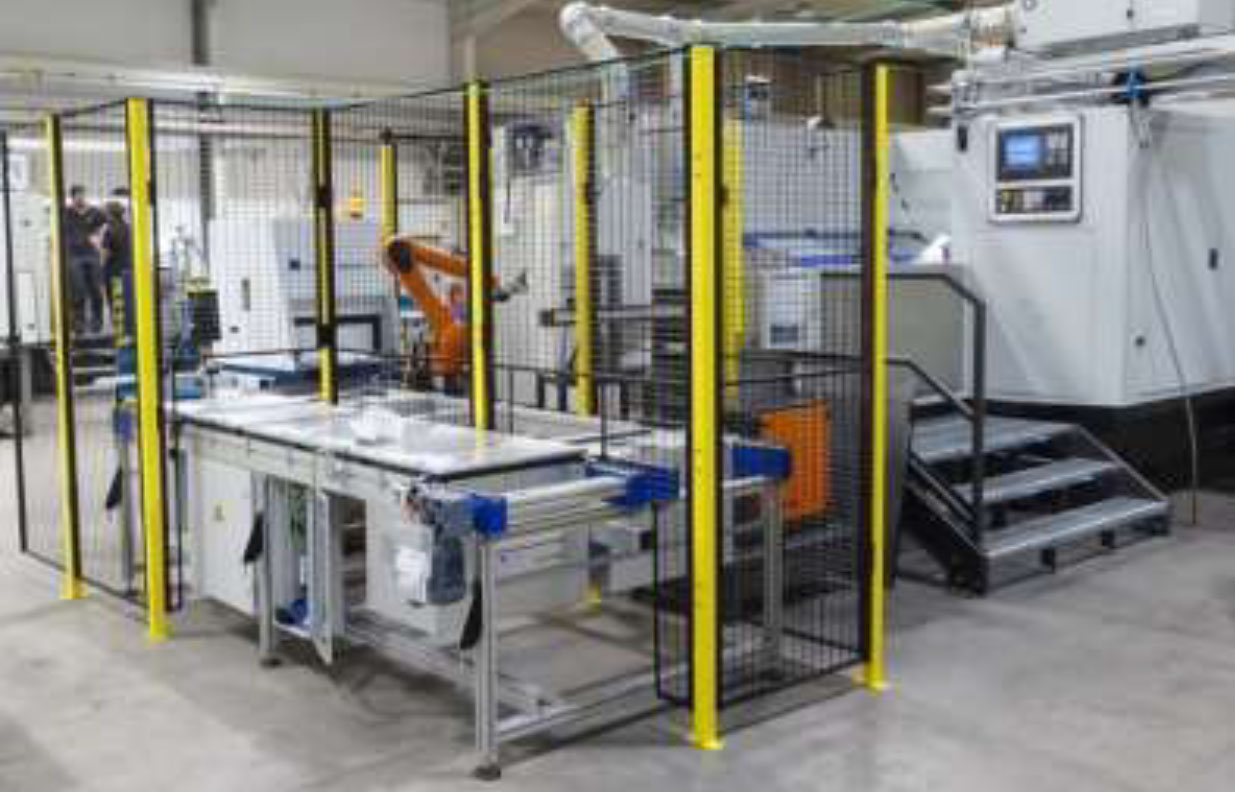 08-Fl-119 6-spindelige Transferdrehmaschine als Doppelspindler mit 3 Operationen und 2 direkten Übergaben